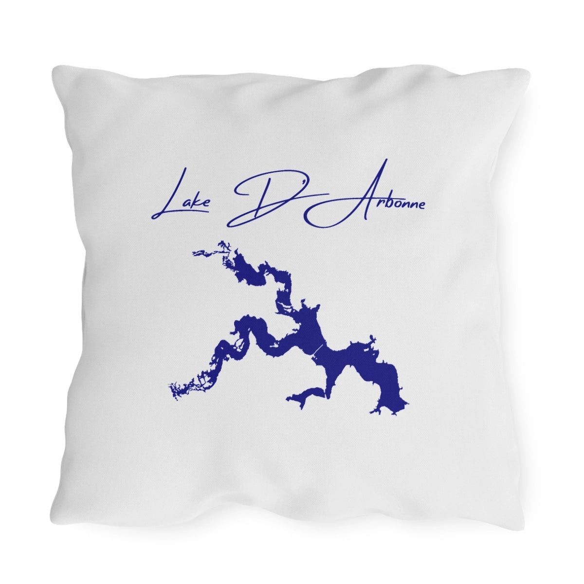 Louisiana  Lake  D'Arbonne  Outdoor  Pillow  back  position  view  from  back  20  x  20.webp