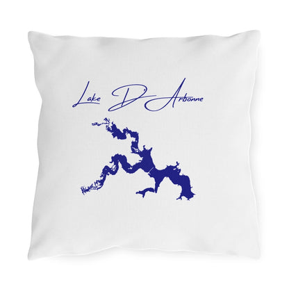Louisiana  Lake  D'Arbonne  Outdoor  Pillow  front  position  view  from  front  16  x  16.webp