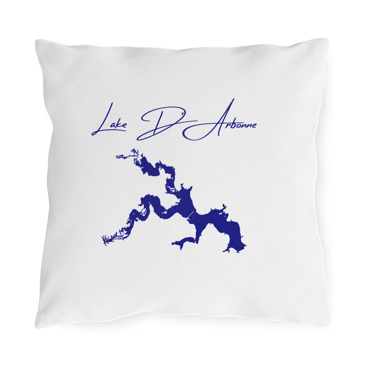 Louisiana  Lake  D'Arbonne  Outdoor  Pillow  front  position  view  from  front  16  x  16.webp