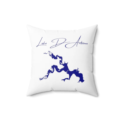 Louisiana  Lake  D'Arbonne  Pillow  front  position  view  from  back  16  x  16.webp