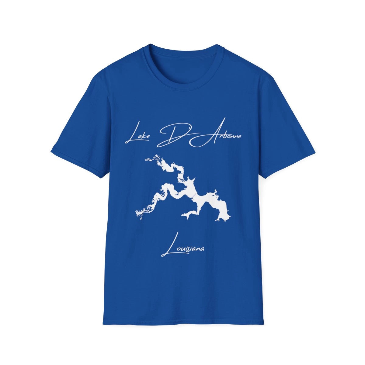 Louisiana  Lake  D'Arbonne  T-shirt  front  position  view  from  front  royal.webp