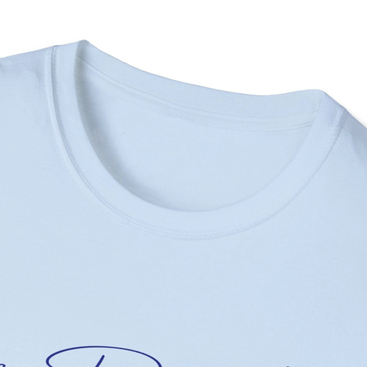 Louisiana  Lake  D'Arbonne  T-shirt  other  position  view  from  front-collar-closeup  light  blue.webp