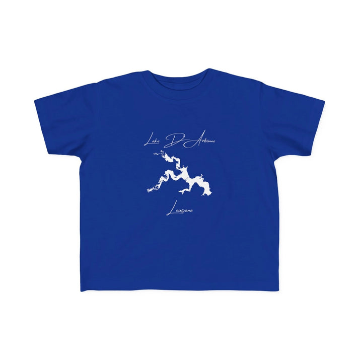 Louisiana  Lake  D'Arbonne  Toddler  T-shirt  front  position  view  from  front  royal.webp