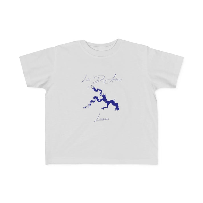 Louisiana  Lake  D'Arbonne  Toddler  T-shirt  front  position  view  from  front  silver.webp