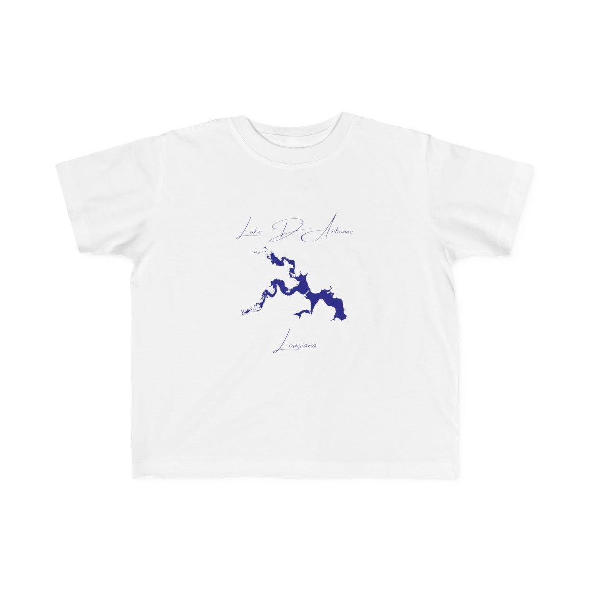 Louisiana  Lake  D'Arbonne  Toddler  T-shirt  front  position  view  from  front  white.webp