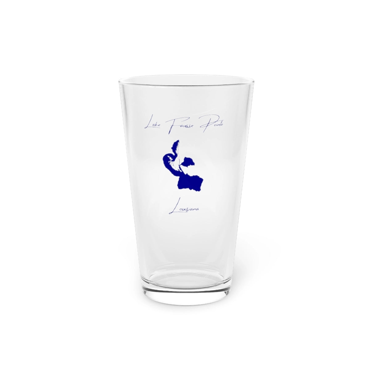 Louisiana  Lake  Fausse  Pointe  16oz  Pint  Glass  front  position  view  from  front  16oz.webp