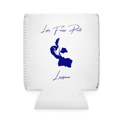 Louisiana  Lake  Fausse  Pointe  Can  Koozie  front  position  view  from  front-1  white.webp