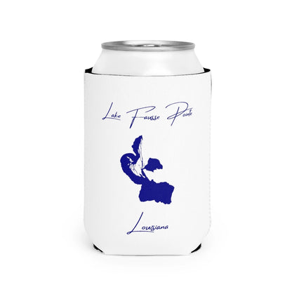 Louisiana  Lake  Fausse  Pointe  Can  Koozie  front  position  view  from  front-2  white.webp