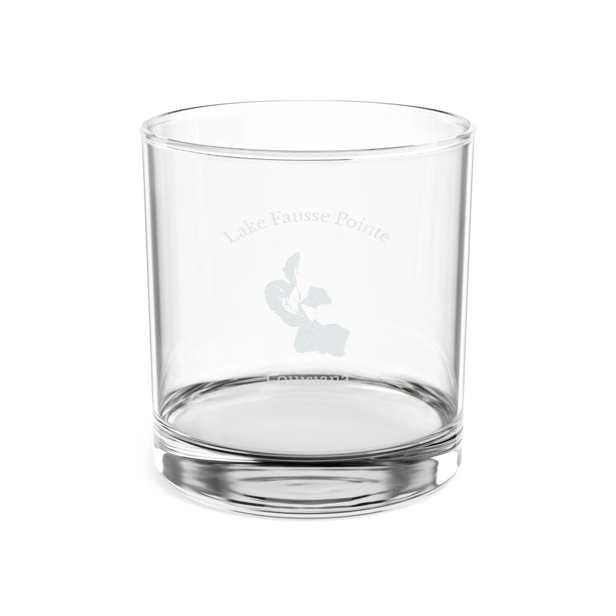 Louisiana  Lake  Fausse  Pointe  Engraved  Whiskey  Glass  other  position  view  from  front  10.5oz.webp