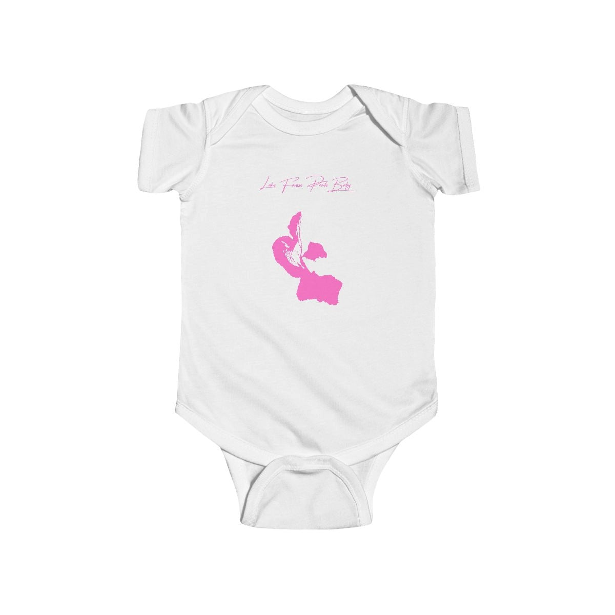 Louisiana  Lake  Fausse  Pointe  Onesie  front  position  view  from  front  white.webp
