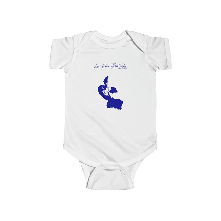 Louisiana  Lake  Fausse  Pointe  Onesie  front  position  view  from  front  white.webp