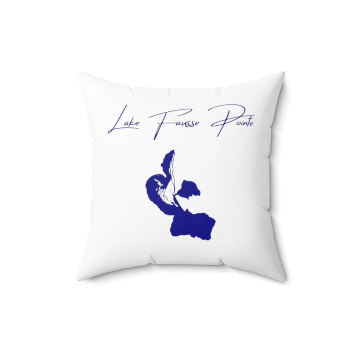 Louisiana  Lake  Fausse  Pointe  Pillow  front  position  view  from  front  16  x  16.webp