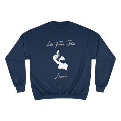 Louisiana  Lake  Fausse  Pointe  Sweatshirt  front  position  view  from  front  navy.webp