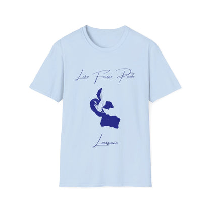 Louisiana  Lake  Fausse  Pointe  T-shirt  front  position  view  from  front  light  blue.webp
