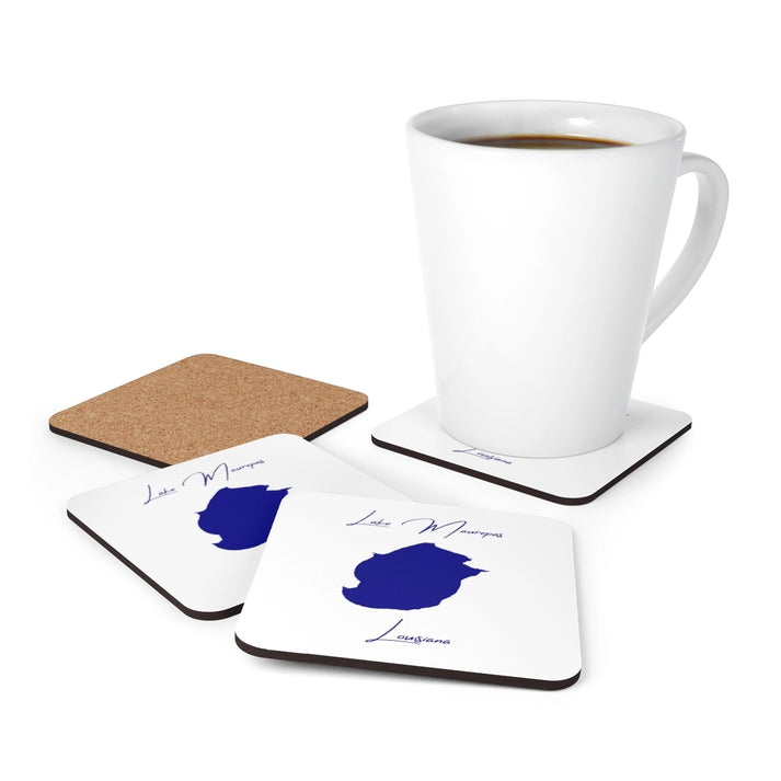 Louisiana  Lake  Maurepas  Coaster  Set  front  position  view  from  context-1  3.75  x  3.75.webp