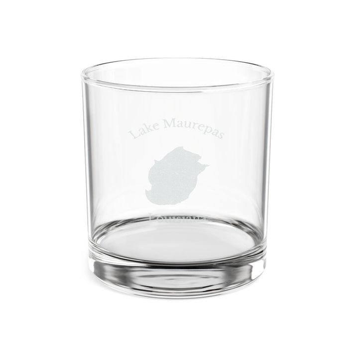 Louisiana  Lake  Maurepas  Engraved  Whiskey  Glass  other  position  view  from  front  10.5oz.webp