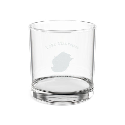 Louisiana  Lake  Maurepas  Engraved  Whiskey  Glass  other  position  view  from  front  10.5oz.webp