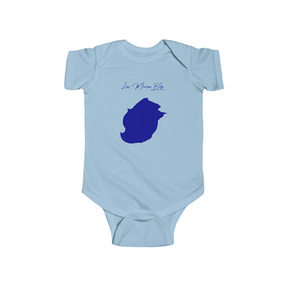 Louisiana  Lake  Maurepas  Onesie  front  position  view  from  front  light  blue.webp