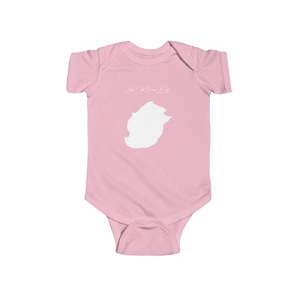 Louisiana  Lake  Maurepas  Onesie  front  position  view  from  front  pink.webp