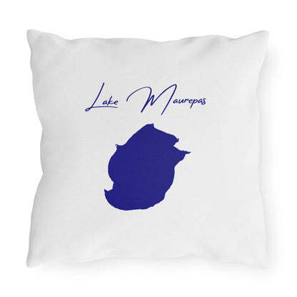 Louisiana  Lake  Maurepas  Outdoor  Pillow  back  position  view  from  back  16  x  16.webp