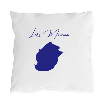 Louisiana  Lake  Maurepas  Outdoor  Pillow  front  position  view  from  front  16  x  16.webp