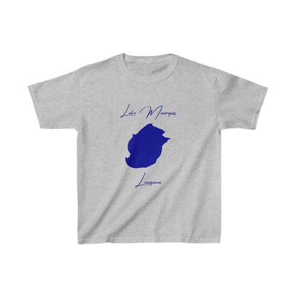 Louisiana  Lake  Maurepas  Youth  T-shirt  front  position  view  from  front  sport  grey.webp