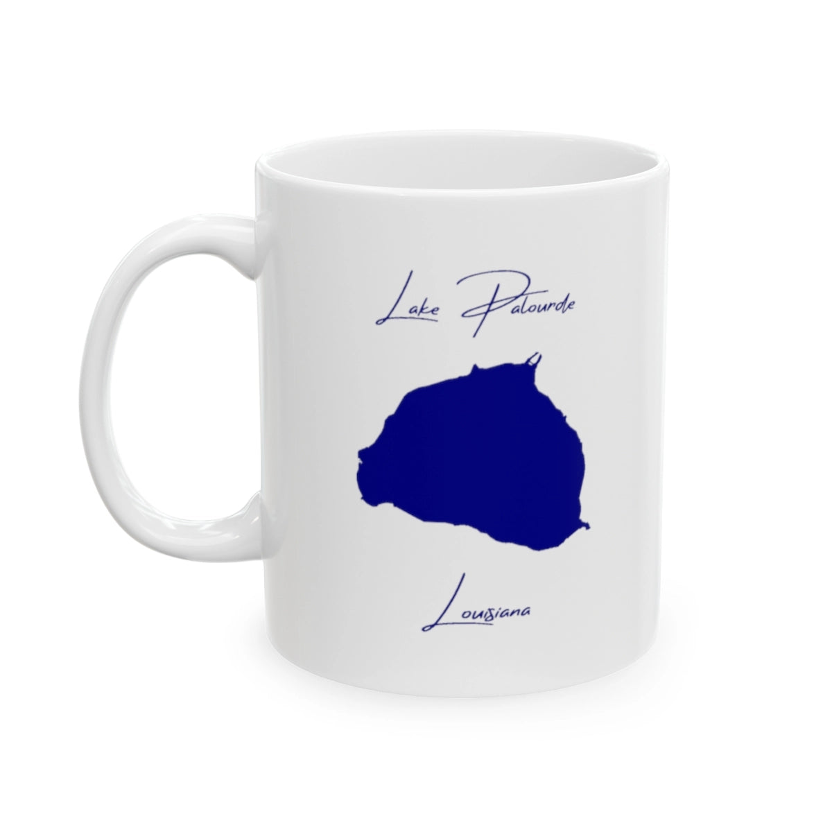 Louisiana  Lake  Palourde  Ceramic  Mug  other  position  view  from  left  11oz.webp