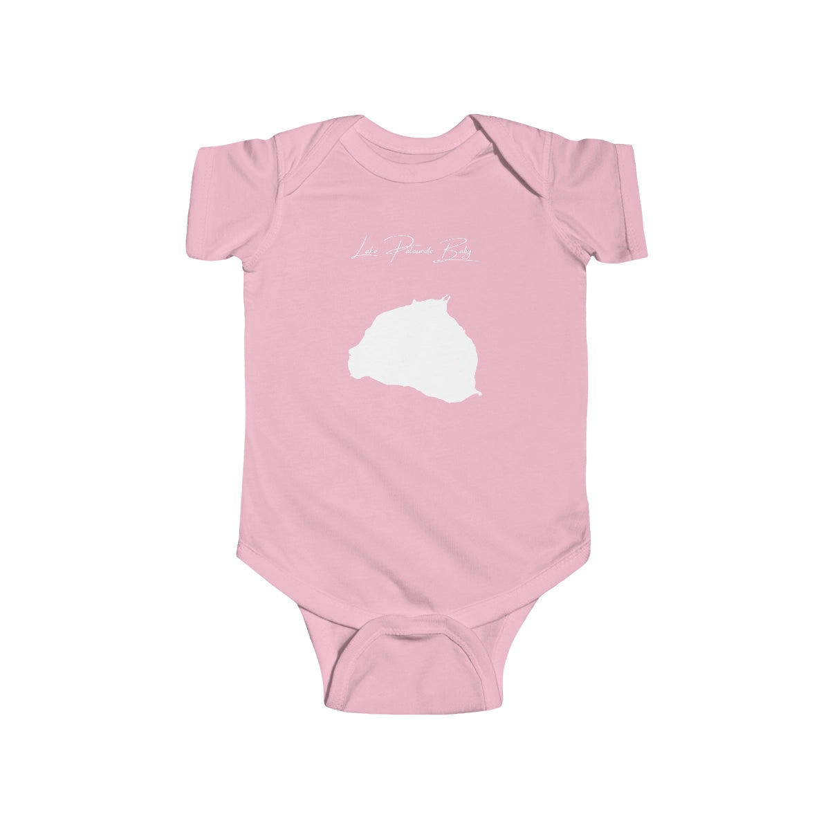 Louisiana  Lake  Palourde  Onesie  front  position  view  from  front  pink.webp