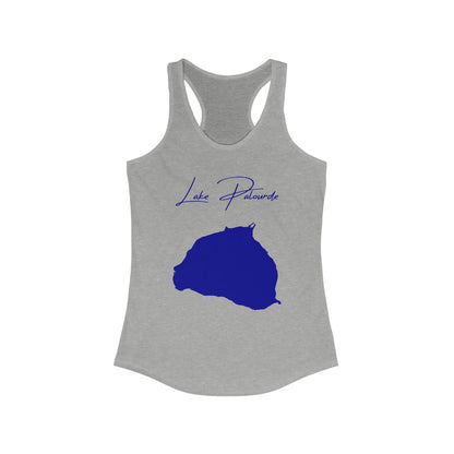 Louisiana  Lake  Palourde  Racerback-Tank  front  position  view  from  front  heather  grey.webp