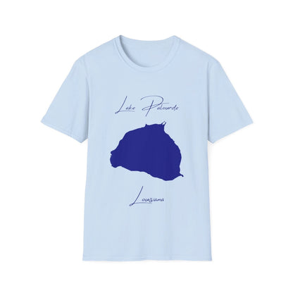 Louisiana  Lake  Palourde  T-shirt  front  position  view  from  front  light  blue.webp