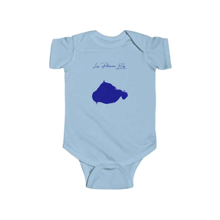 Louisiana  Lake  Pontchartrain  Onesie  front  position  view  from  front  light  blue.webp