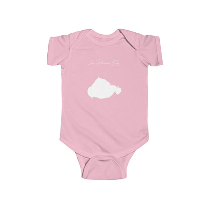 Louisiana  Lake  Pontchartrain  Onesie  front  position  view  from  front  pink.webp