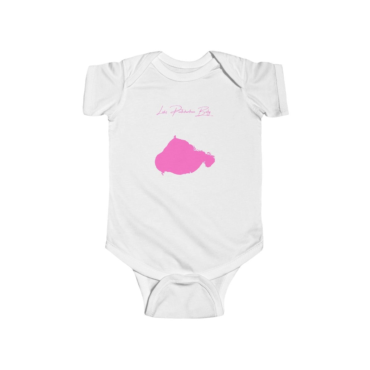 Louisiana  Lake  Pontchartrain  Onesie  front  position  view  from  front  white.webp