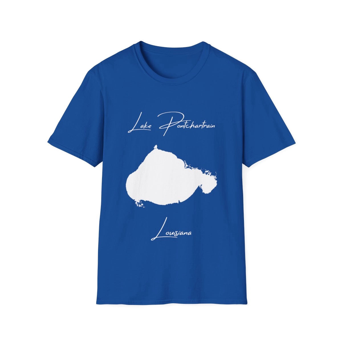 Louisiana  Lake  Pontchartrain  T-shirt  front  position  view  from  front  royal.webp