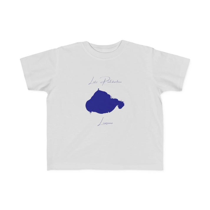 Louisiana  Lake  Pontchartrain  Toddler  T-shirt  front  position  view  from  front  silver.webp