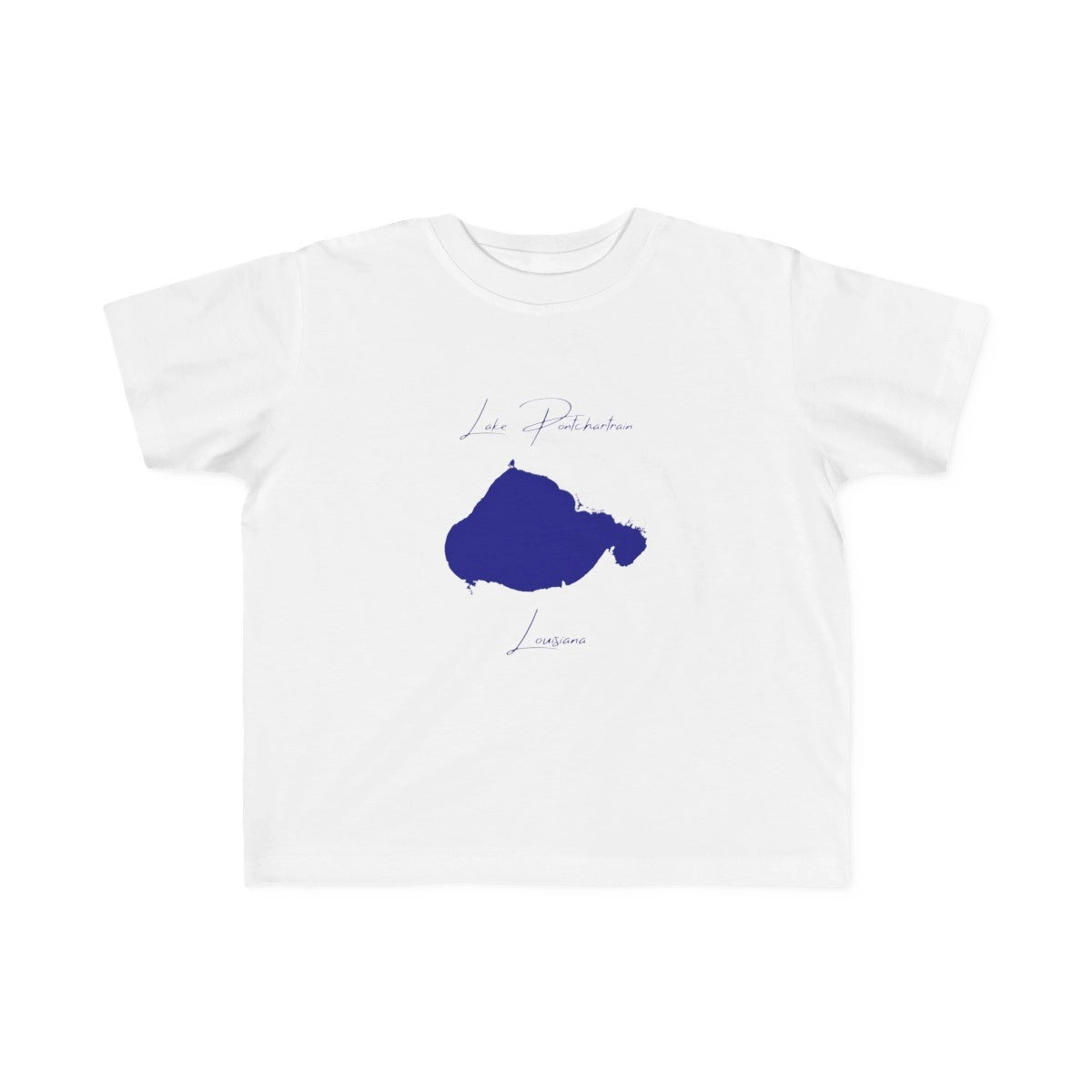 Louisiana  Lake  Pontchartrain  Toddler  T-shirt  front  position  view  from  front  white.webp