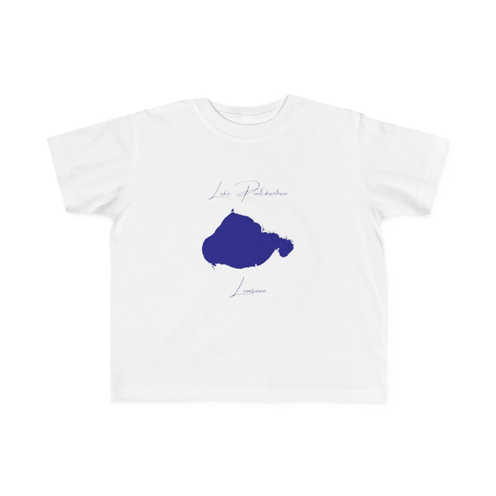 Louisiana  Lake  Pontchartrain  Toddler  T-shirt  front  position  view  from  front  white.webp