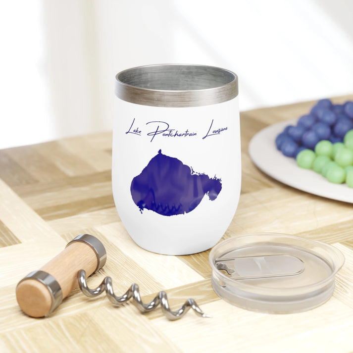 Louisiana  Lake  Pontchartrain  Wine  Tumbler  other  position  view  from  context  white.webp