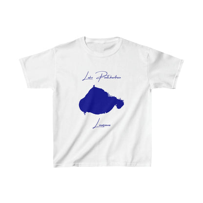 Louisiana  Lake  Pontchartrain  Youth  T-shirt  front  position  view  from  front  white.webp