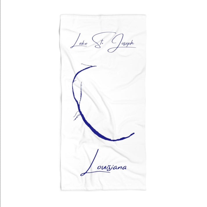 Louisiana  Lake  St.  Joseph  Beach  Towel  front  position  view  from  front  36  x  72.webp