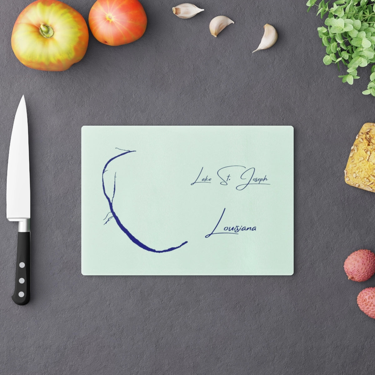 Louisiana  Lake  St.  Joseph  Cutting  Board  other  position  view  from  context-2  small.webp