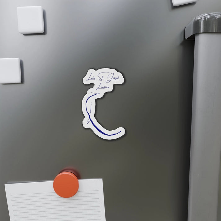 Louisiana  Lake  St.  Joseph  Die  Cut  Magnet  front  position  view  from  context-1  4  x  4.webp