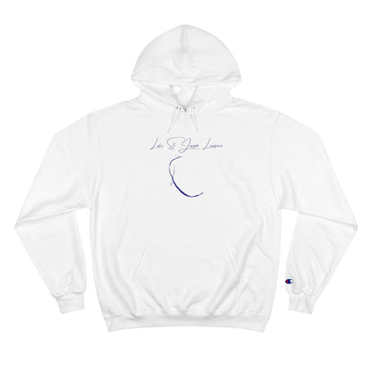 Louisiana  Lake  St.  Joseph  Hoodie  front  position  view  from  front  white.webp
