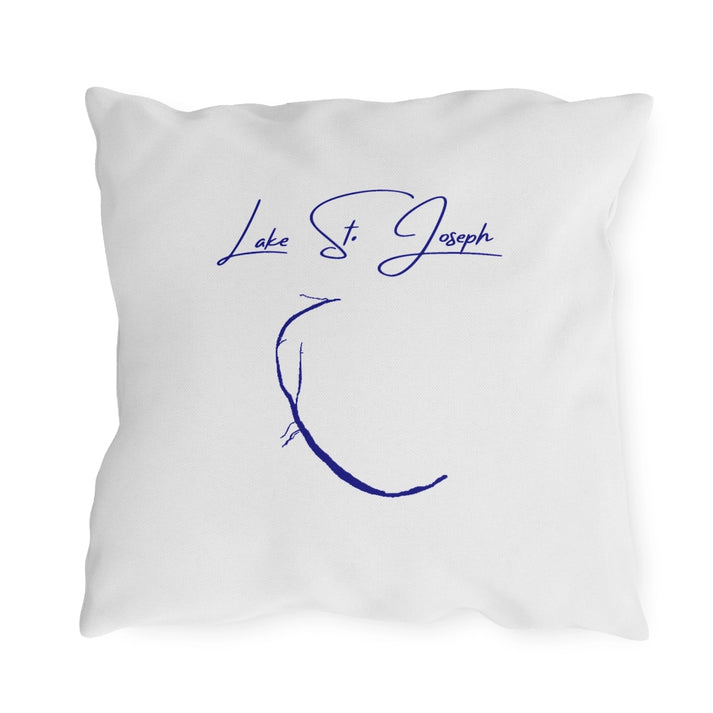 Louisiana  Lake  St.  Joseph  Outdoor  Pillow  back  position  view  from  back  18  x  18.webp