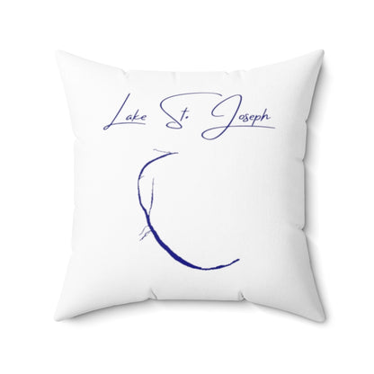 Louisiana  Lake  St.  Joseph  Pillow  front  position  view  from  back  20  x  20.webp