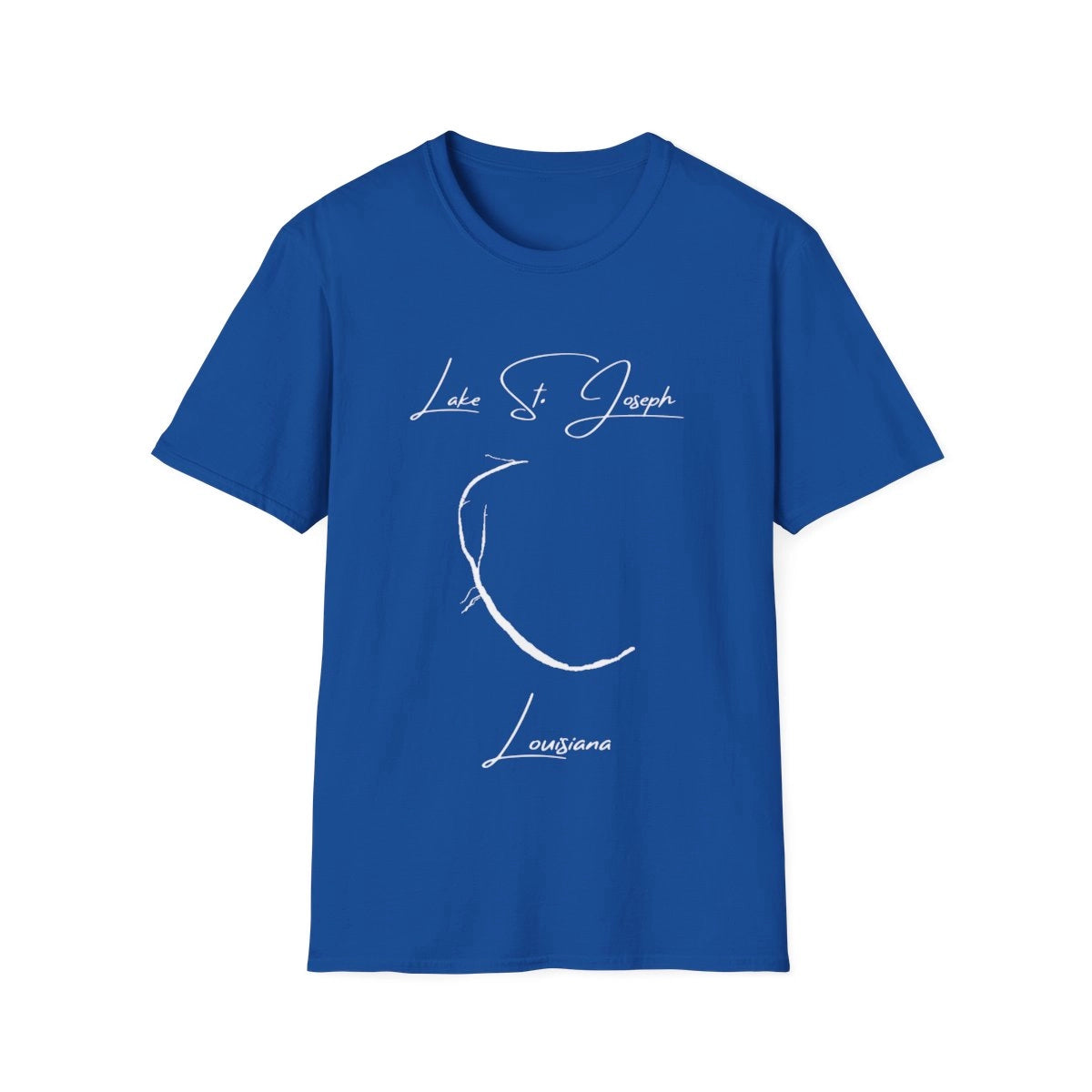 Louisiana  Lake  St.  Joseph  T-shirt  front  position  view  from  front  royal.webp