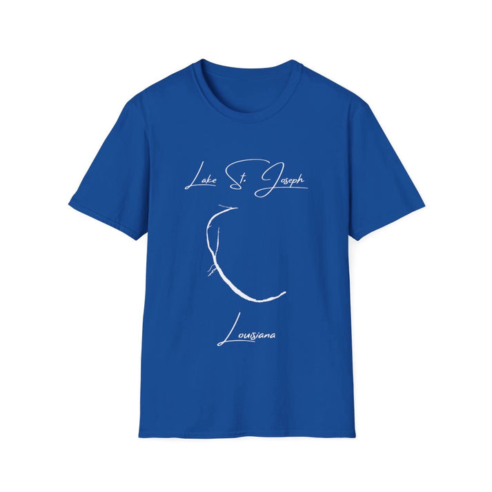 Louisiana  Lake  St.  Joseph  T-shirt  front  position  view  from  front  royal.webp