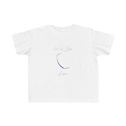 Louisiana  Lake  St.  Joseph  Toddler  T-shirt  front  position  view  from  front  white.webp