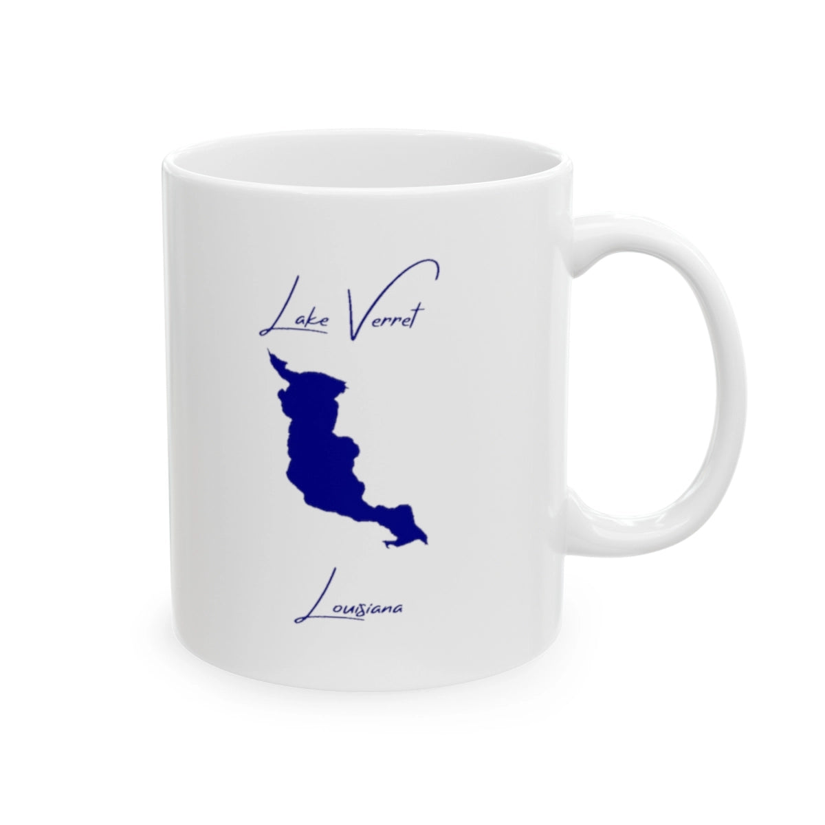 Louisiana  Lake  Verret  Ceramic  Mug  other  position  view  from  right  11oz.webp
