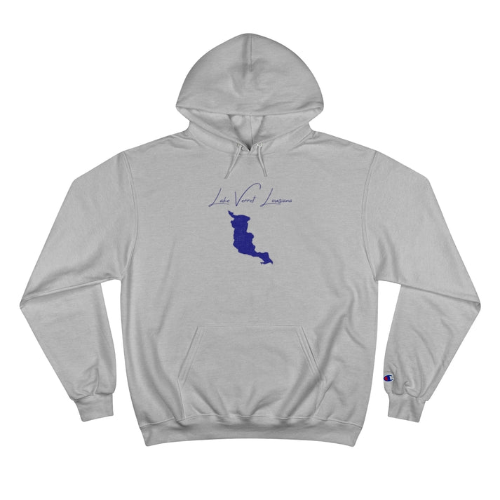 Louisiana  Lake  Verret  Hoodie  front  position  view  from  front  light  steel.webp